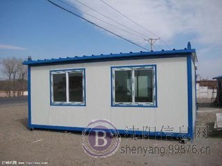 沈阳东陵彩钢房厂,钢结构厂房制作安装,集装箱彩钢房批发